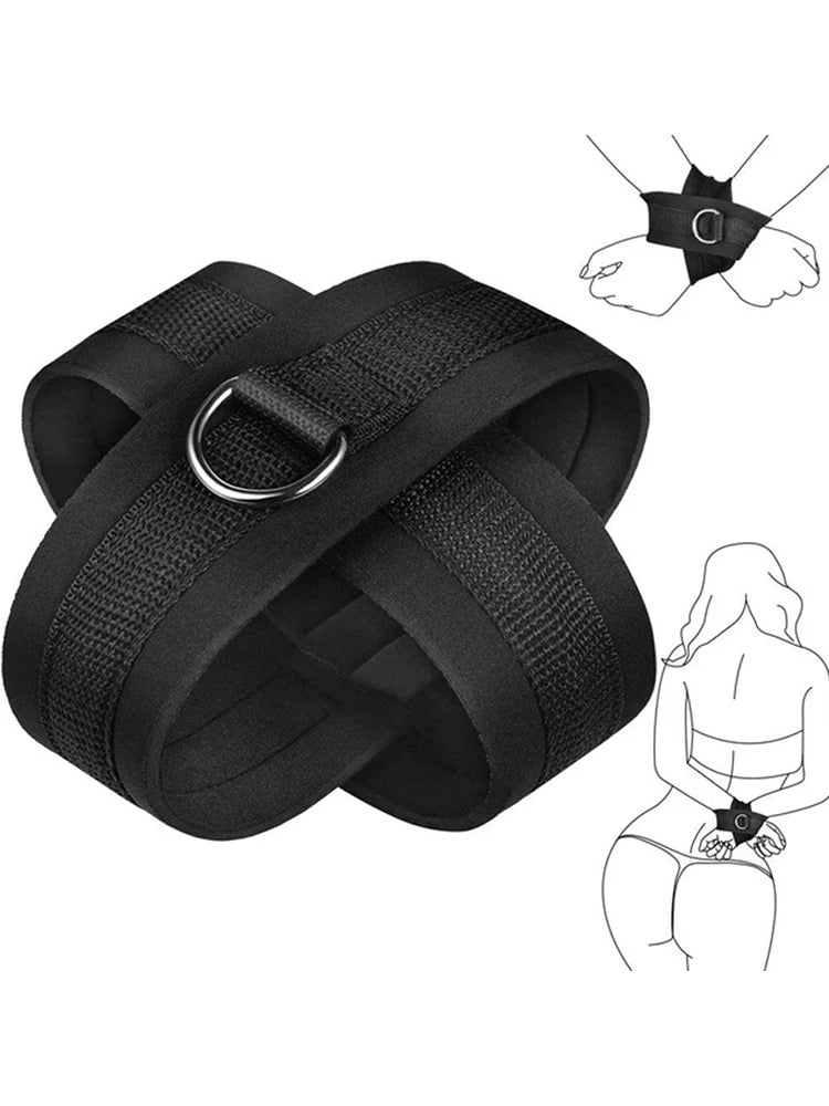 Bondage Kit BDSM Restraints Fetish Erotic Sex Toys For Couples Women Bandage Slave Collars Obedience Handcuffs Master Adult Game